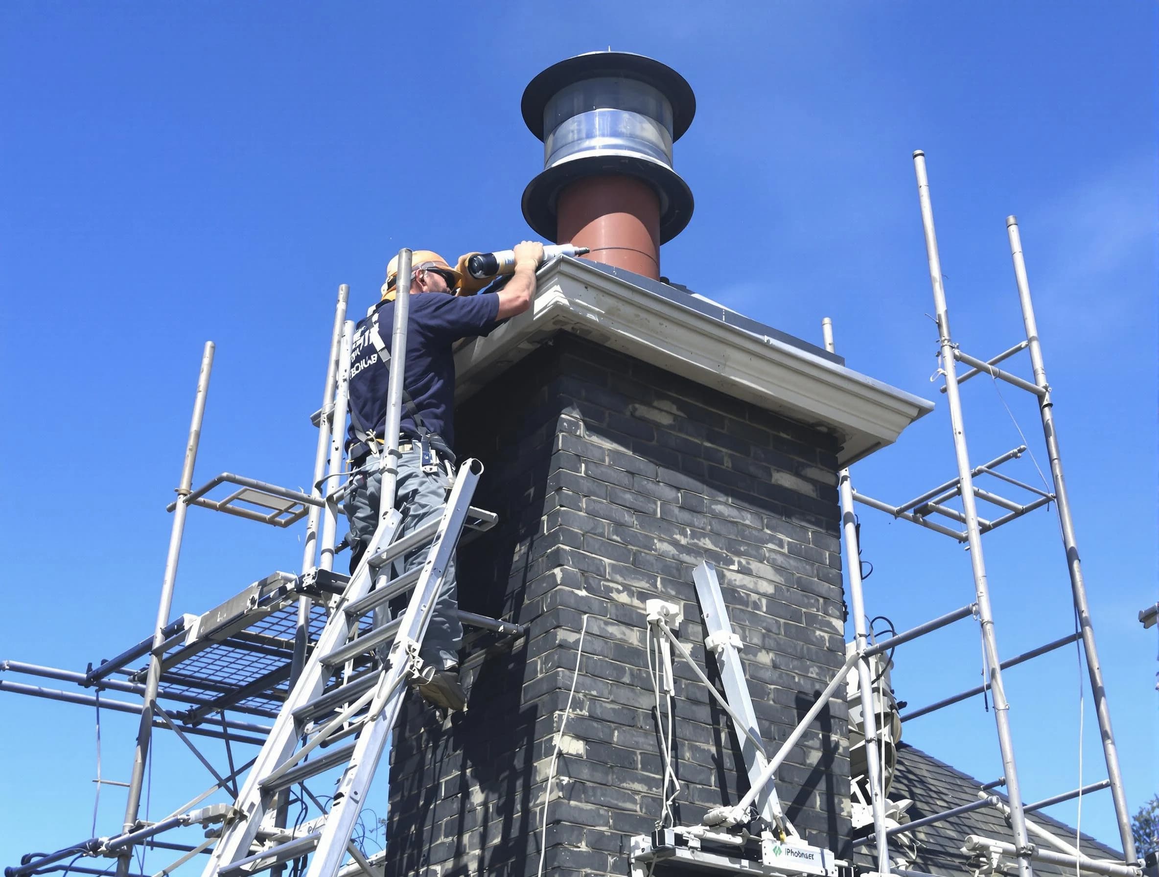 Sturdy chimney crown finished by Bethel Park Chimney Sweep in Bethel Park, PA