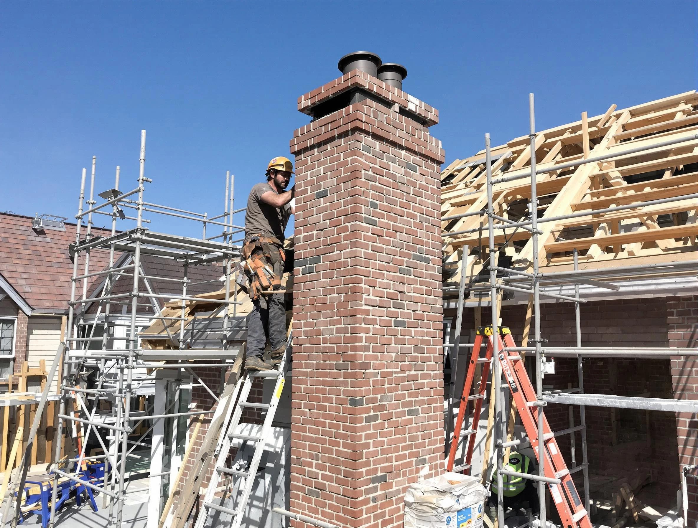 New chimney installation completed by Bethel Park Chimney Sweep in Bethel Park, PA