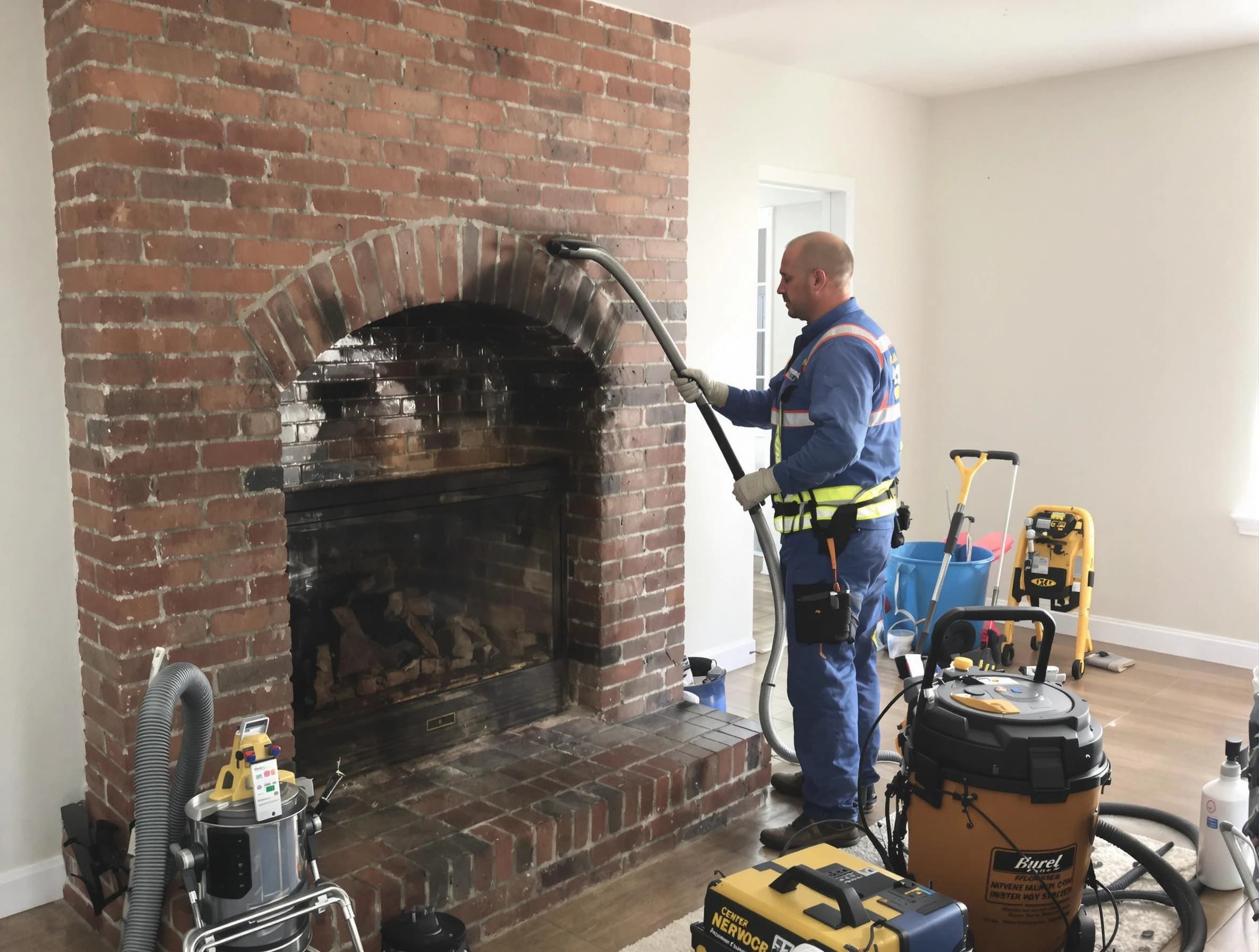 Bethel Park Chimney Sweep expert performing detailed chimney sweep in Bethel Park, PA