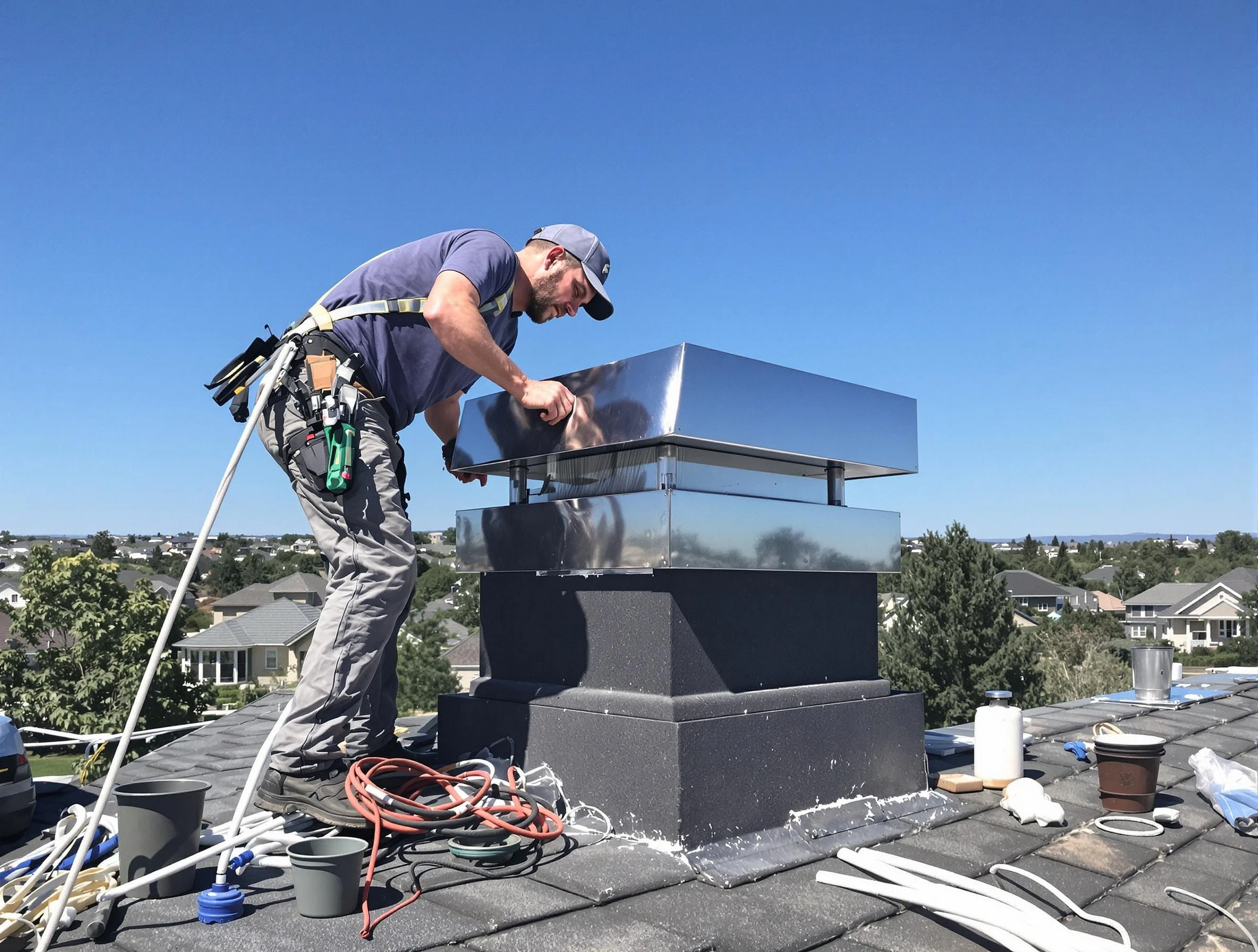 Chimney Cap Services service in Bethel Park, PA