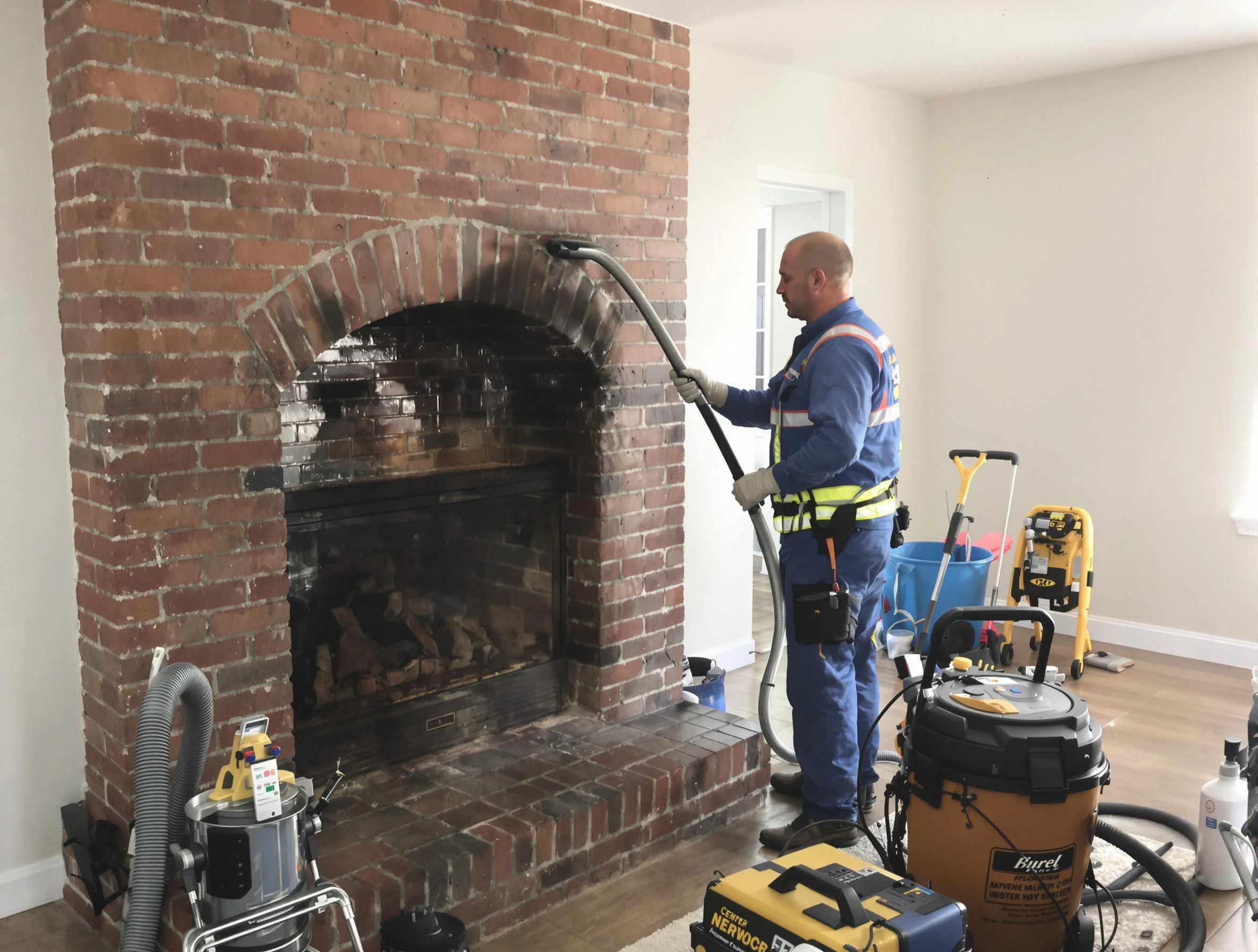 Bethel Park Chimney Sweep expert performing detailed chimney sweep in Bethel Park, PA
